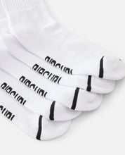 Load image into Gallery viewer, Rip Curl Classic Surf Crew Sock 5x Pack - White