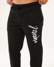 Load image into Gallery viewer, Rip Curl Icons Of Surf Trackpant - Black/Black