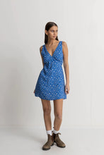 Load image into Gallery viewer, Rhythm Elodie Floral Mini Dress - Blue