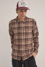Load image into Gallery viewer, Rhythm Albert Check L/S Shirt - Almond