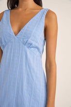 Load image into Gallery viewer, Rhythm Tyler Mini Dress - Cornflower