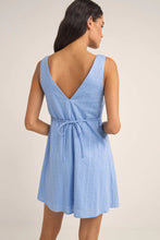 Load image into Gallery viewer, Rhythm Tyler Mini Dress - Cornflower