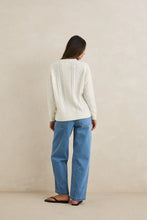 Load image into Gallery viewer, Rhythm Mohair Oceanside Knit - Vintage White