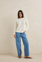 Load image into Gallery viewer, Rhythm Mohair Oceanside Knit - Vintage White