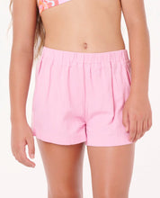 Load image into Gallery viewer, Rip Curl Surf Luxe Summer Short - Girls (8-14 years) - Bright Pink