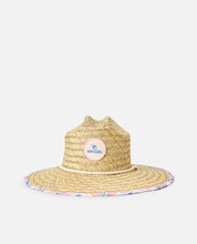 Load image into Gallery viewer, Rip Curl Mixed Straw Hat-Girl - Sky Blue