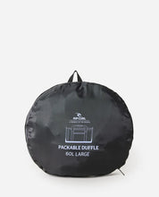 Load image into Gallery viewer, Rip Curl Mixed Large 60L Packable Duffle - Dark Chocolate