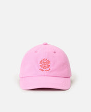 Load image into Gallery viewer, Rip Curl Girls Washed Twill Cap - Bright Pink