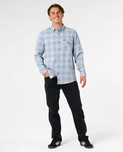 Load image into Gallery viewer, Rip Curl Grinners Flannel Shirt - Faded Denim