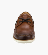 Load image into Gallery viewer, Florsheim Atlantic 2 Eye Boat Shoe - Cognac