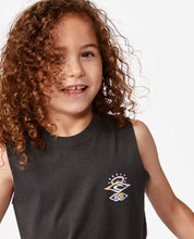 Load image into Gallery viewer, Rip Curl Static Youth Muscle (1-8) - Washed Black