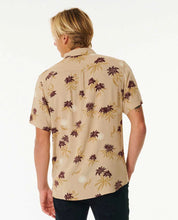 Load image into Gallery viewer, Rip Curl Sun Razed Floral S/S Shirt - Taupe