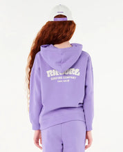 Load image into Gallery viewer, Rip Curl - Girls Surf Puff Heritage Hood (8-14 years) - Purple
