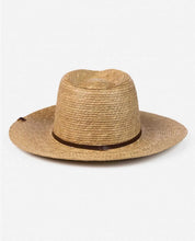 Load image into Gallery viewer, Rip Curl Palmetto UPF Straw Panama Hat - Natural