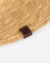 Load image into Gallery viewer, Rip Curl Palmetto UPF Straw Panama Hat - Natural