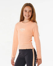 Load image into Gallery viewer, Rip Curl Tropic Rib Long Sleeve Tee - Girl
