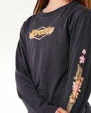 Load image into Gallery viewer, Rip Curl Hidden Tropic Long Sleeve Tee - Girls