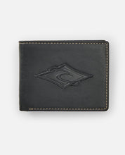 Load image into Gallery viewer, Rip Curl Patched Diamond PU All Day Wallet - Black