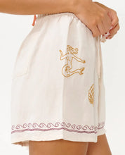 Load image into Gallery viewer, Rip Curl Beach Party Embroidered Short - Off White