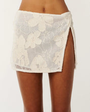 Load image into Gallery viewer, Rip Curl Paraiso Embroid Mesh Skirt - Off White