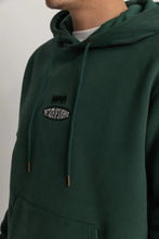 Load image into Gallery viewer, Rhythm Embroidered Fleece Hoodie - Pine