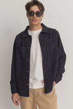 Load image into Gallery viewer, Rhythm Sonny L/S Overshirt - Navy