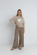 Load image into Gallery viewer, Rhythm Sanctuary Crew Neck Knit Jumper - Taupe