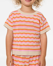Load image into Gallery viewer, Rip Curl Sunset Stripe Tee - Mandarin Orange