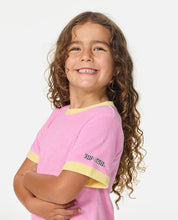 Load image into Gallery viewer, Rip Curl Ride The Wave Terry Tee - Pink