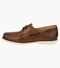 Load image into Gallery viewer, Florsheim Atlantic 2 Eye Boat Shoe - Cognac
