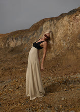 Load image into Gallery viewer, Afends Charlotte Maxi Dress - Biscuit/Black