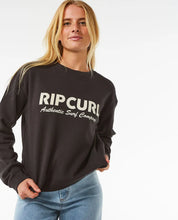Load image into Gallery viewer, Rip Curl Surf Spray Crew - Washed Black