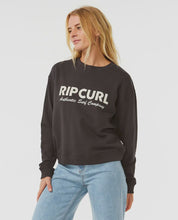Load image into Gallery viewer, Rip Curl Surf Spray Crew - Washed Black