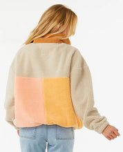 Load image into Gallery viewer, Rip Curl Block Party Polar Fleece Quarter Zip Sweater