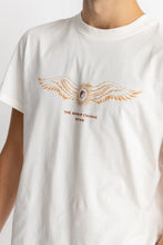 Load image into Gallery viewer, Rhythm Flyer Band T-Shirt - Vintage White
