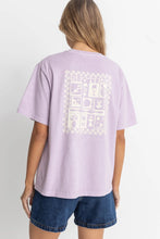 Load image into Gallery viewer, Rhythm Scenescape Oversized T-Shirt - Lilac