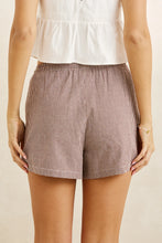 Load image into Gallery viewer, Rhythm London London Check Beach Short - Chocolate