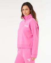 Load image into Gallery viewer, Rip Curl Surf Puff 1/4 Zip - Super Pink