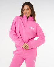 Load image into Gallery viewer, Rip Curl Surf Puff 1/4 Zip - Super Pink