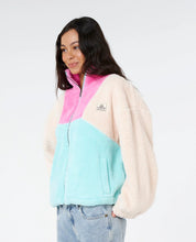 Load image into Gallery viewer, Rip Curl Block Party II Zip Through Polar Fleece - Bone