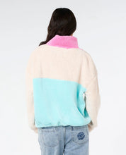 Load image into Gallery viewer, Rip Curl Block Party II Zip Through Polar Fleece - Bone