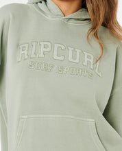 Load image into Gallery viewer, Rip Curl Varisty Sports Oversized Hood - Aqua Gray