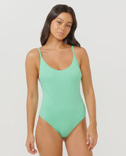 Load image into Gallery viewer, Rip Curl Premium Cheeky Coverage One Piece Swimsuit - Aqua