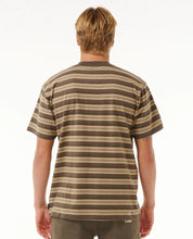 Load image into Gallery viewer, Rip Curl Search Stripe Tee - Deep Rock