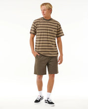 Load image into Gallery viewer, Rip Curl Search Stripe Tee - Deep Rock
