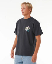 Load image into Gallery viewer, Rip Curl Sun Buzzed Tee - Washed Black