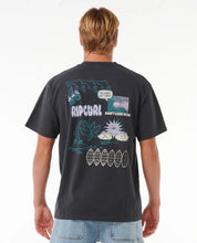 Load image into Gallery viewer, Rip Curl Sun Buzzed Tee - Washed Black