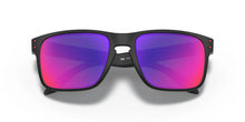Load image into Gallery viewer, Oakley Holbrook Sunglasses - Matte Black W/ Positive Red Iridium