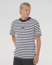 Load image into Gallery viewer, Rip Curl Raw Energy Stripey Tee - Black/White
