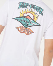 Load image into Gallery viewer, Rip Curl Dazed And Tubed Tee - White